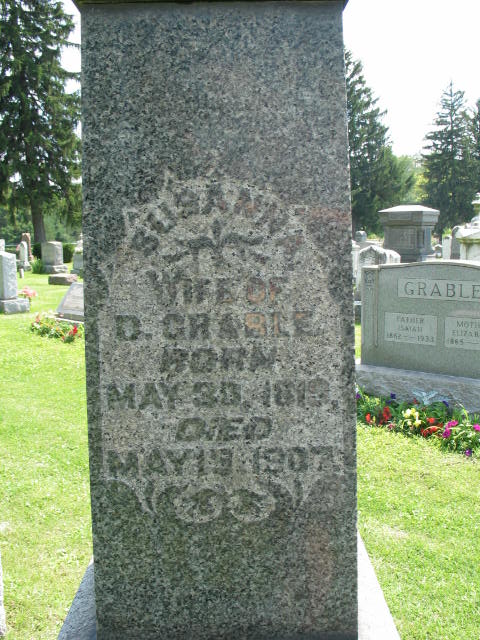 susanna Grable tombstone