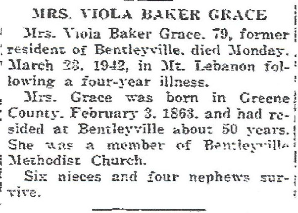 Viola Baker Grace