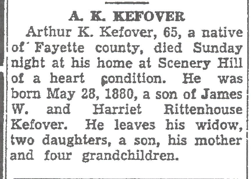 Arthur K. Kefover