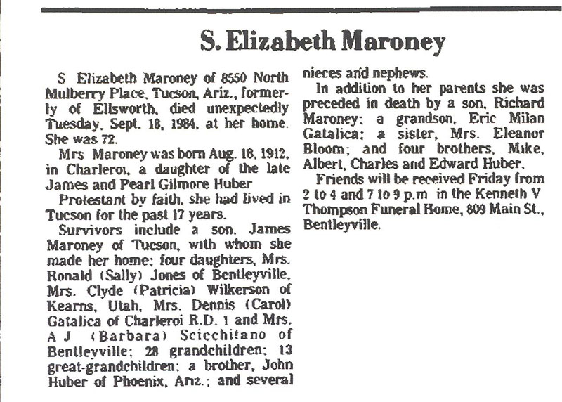 S. Elizabeth Maroney