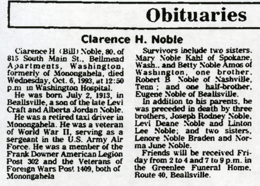 Clarence H. Noble