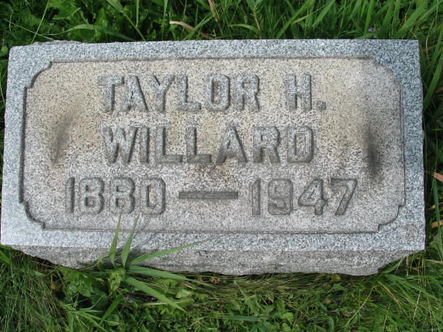 Taylor H. Willard tombstone