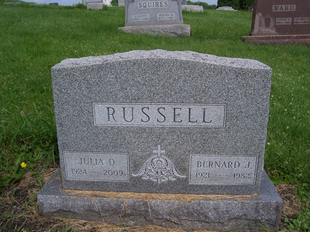 Julia and Bernard Russell