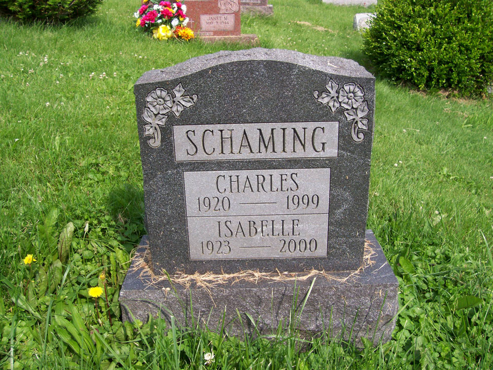 Charles and Isabelle Schaming