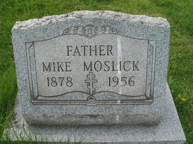 Mike Moslick tombstone