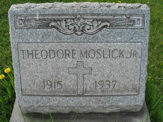 Theodore Moslick tombstone