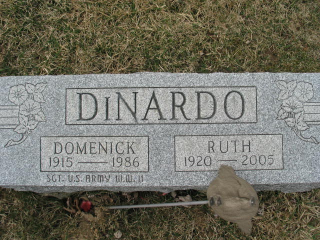 Domenick and ruth DiNardo