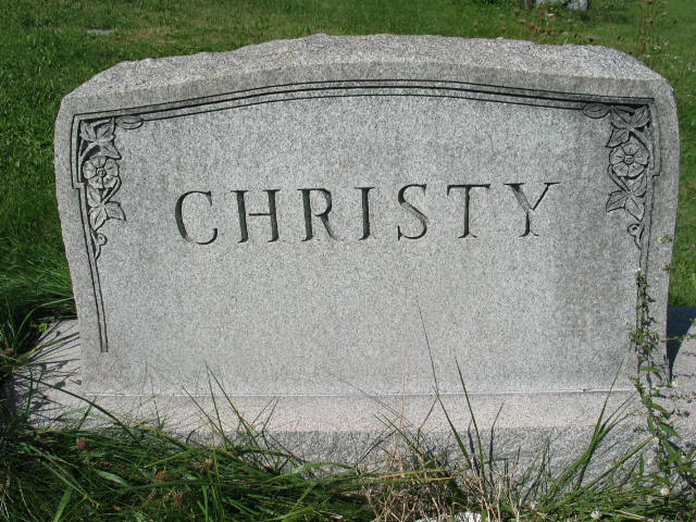 Christy family monument
