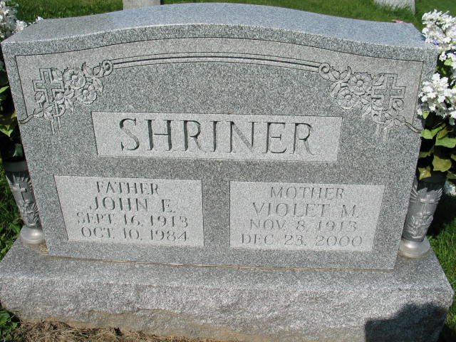 John E. and Viloet M. Shriner