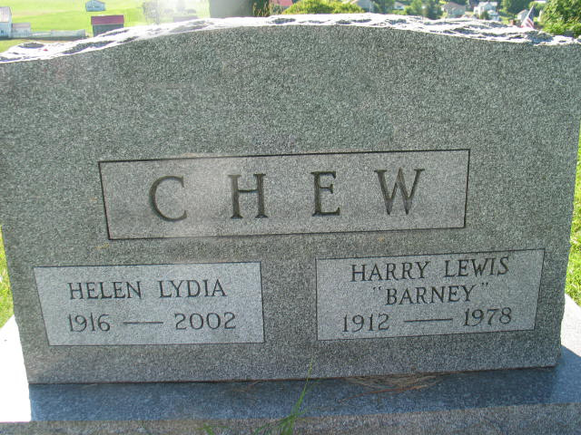 Helen Lydia and Harry Lewis Chew