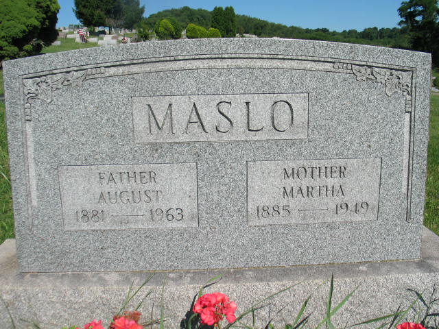 August and Martha Maslo