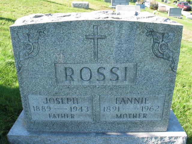 Joseph and Fannie Rossi