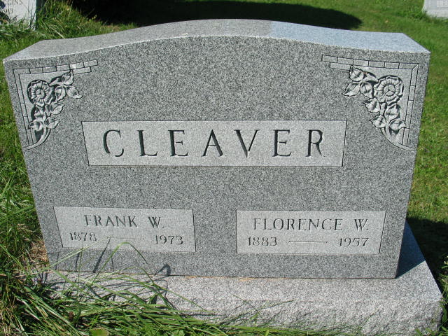 Frank W. and Florence W. Cleaver