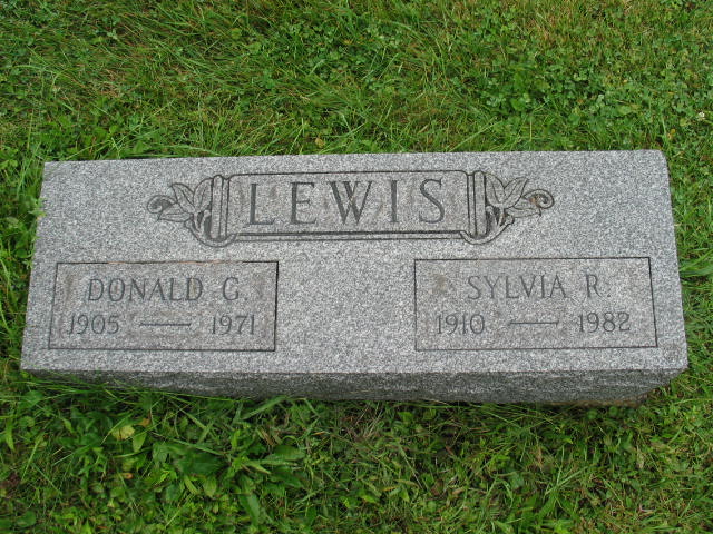 Donald G. and Sylvia R. Lewis