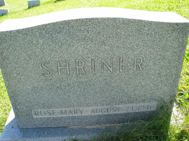 Rose Mary Shriner
