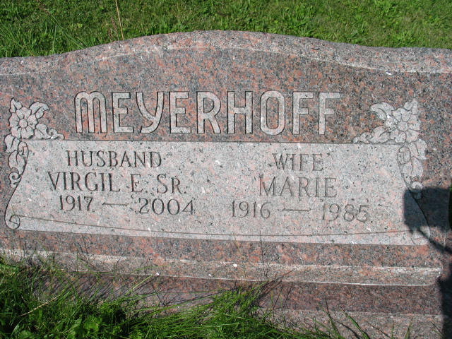 Virgil E. and Marie Meyerhoff Sr.