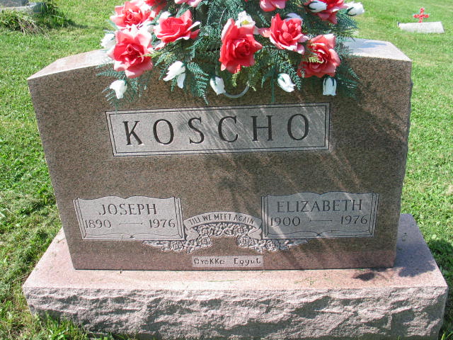 Joseph and Eliabeth Koscho