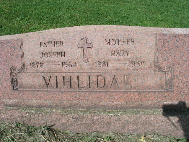 Joseph and Mary Vihlidal
