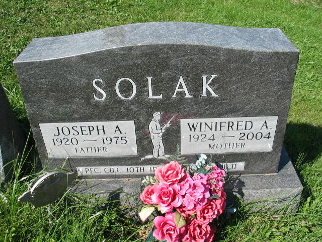 Joseph A. and Winifred A. Solak