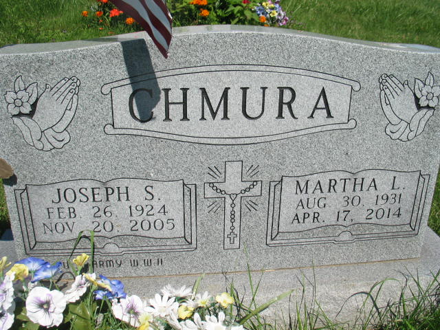 Joseph S. and Martha L. Chmura