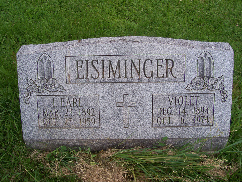 I. Earl and Violet Eisiminger
