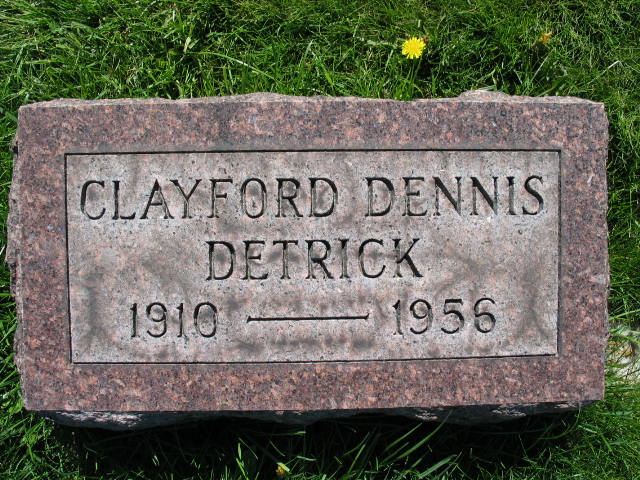 Clayford Dennis Detrick
