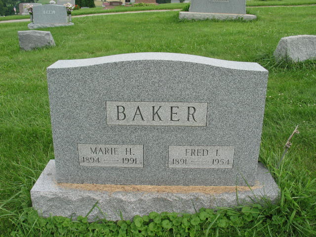 Marie H. and Fred I. Baker