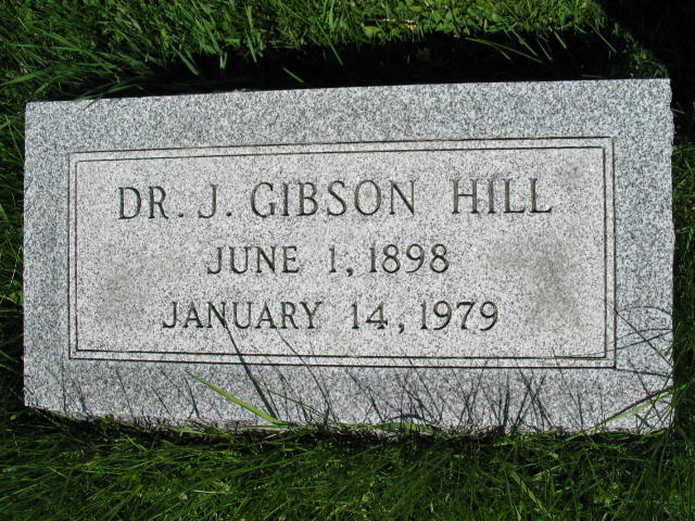 Dr. J. Gibson Hill