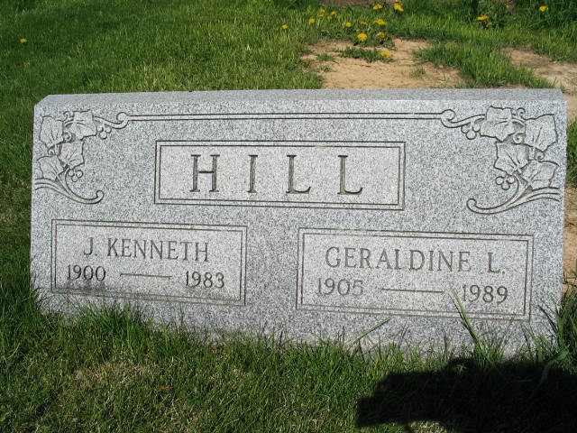 J. Kenneth and Geraldine L. Hill