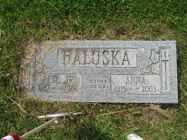Pete Haluska Jr. and Anna Haluska