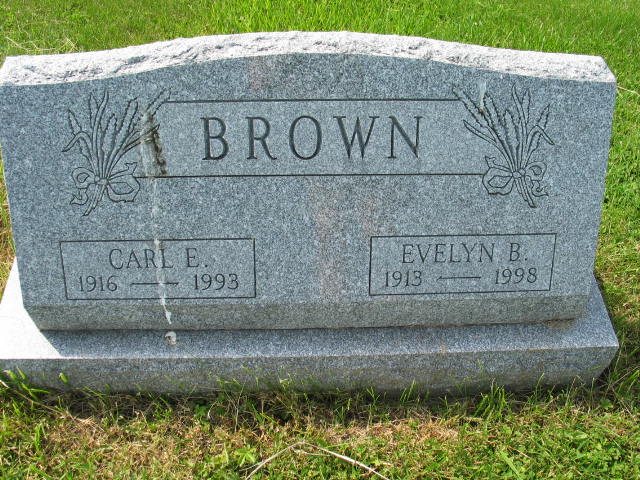 Carl E. and Evelyn B. Brown