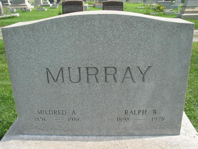 Mildred A. and Ralph W. Murray