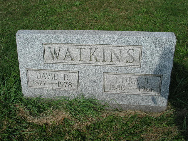 David D. and Cora B. Watkins