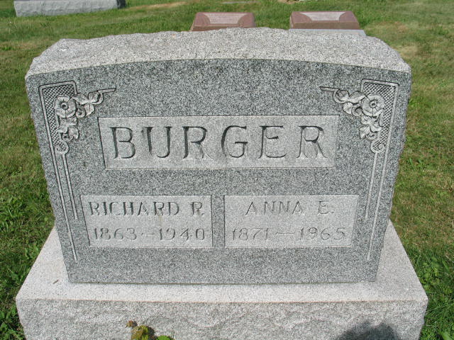 Richard P. and Anna R. Burger