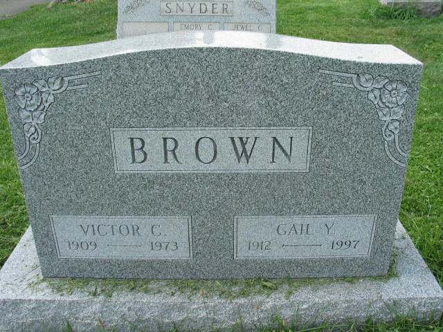Victor C. and Gail Y. Brown