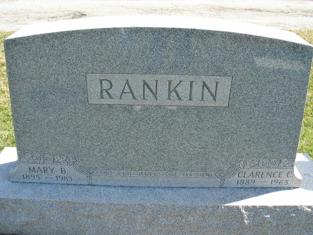 Mary B. and Clarence C. Rankin