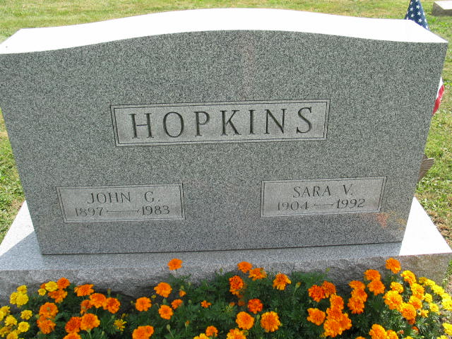 John G. and Sara V. Hopkins