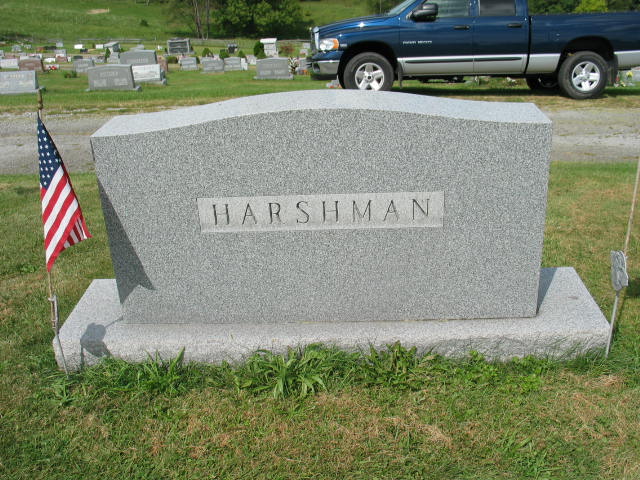 Harshman family monument