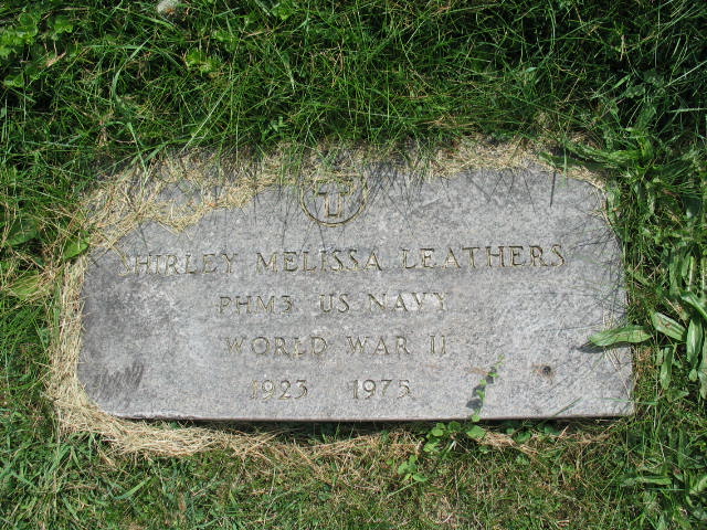 Shirley Melissa Leathers tombstone