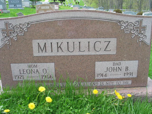 Leona and John B. Mikulicz