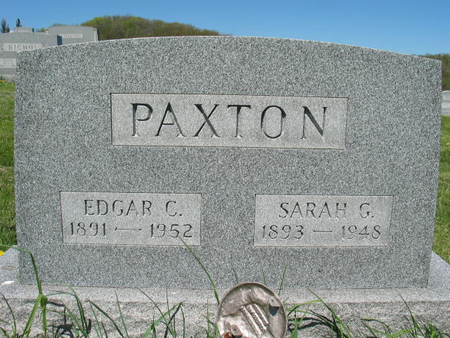 Sarah G. and Edgar C. Paxton