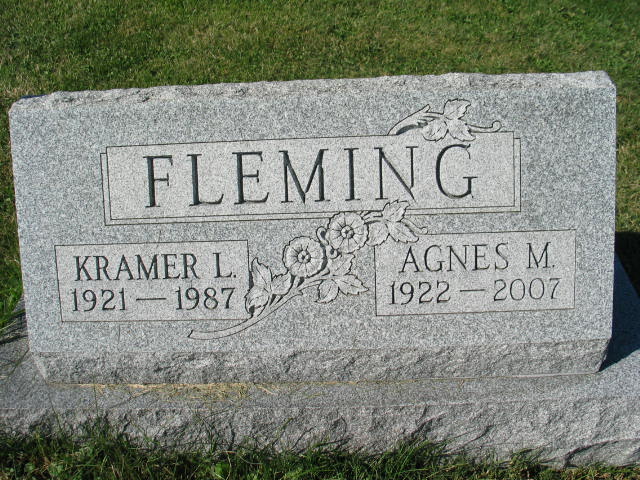 Kramer L. Agnes M. Fleming