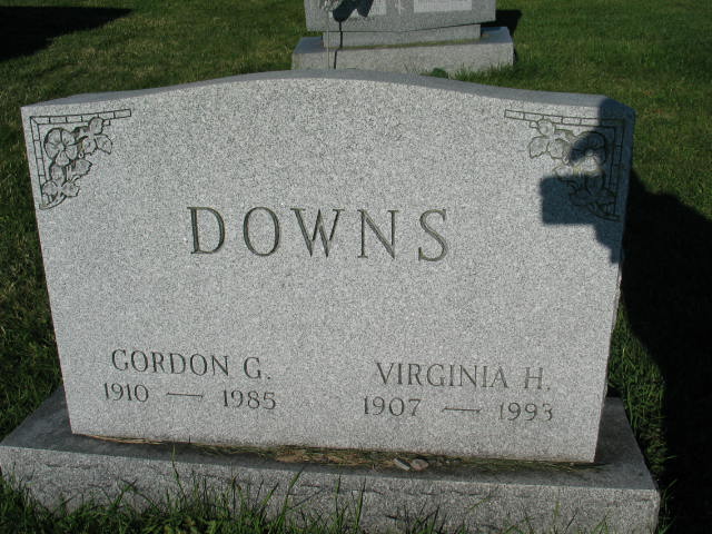 Gordon G. and Virginia H. Downs