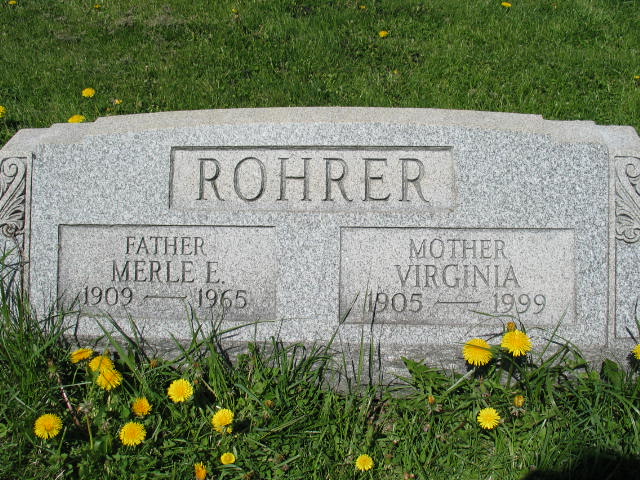Merle E. and Virginia Rohrer