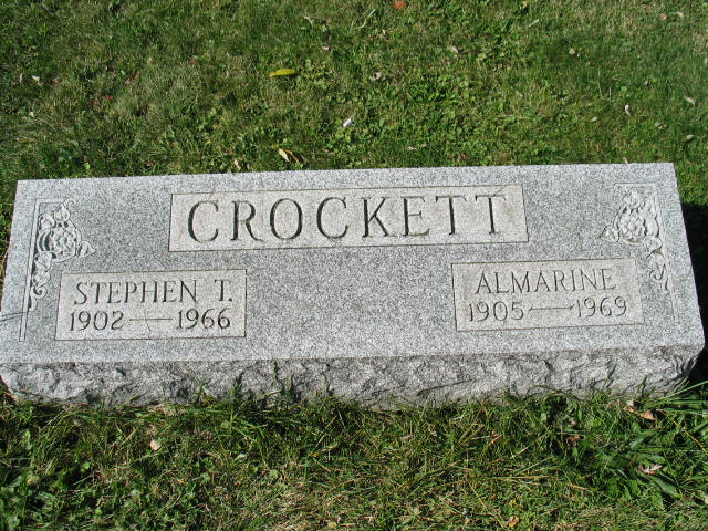 Stephen T. and Almarine Crockett