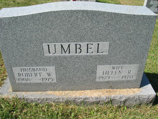 Robert W. and Helen R. Umbel
