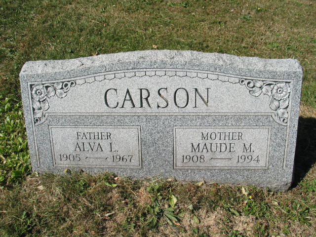 Alva L. and Maude M. Carson
