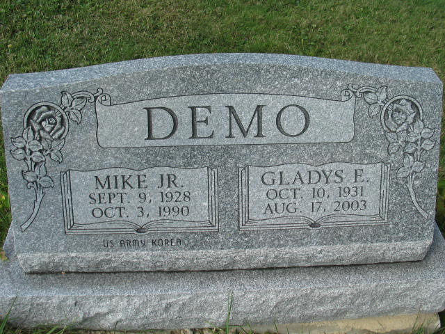 Mike and Gladys E. Demo Jr.