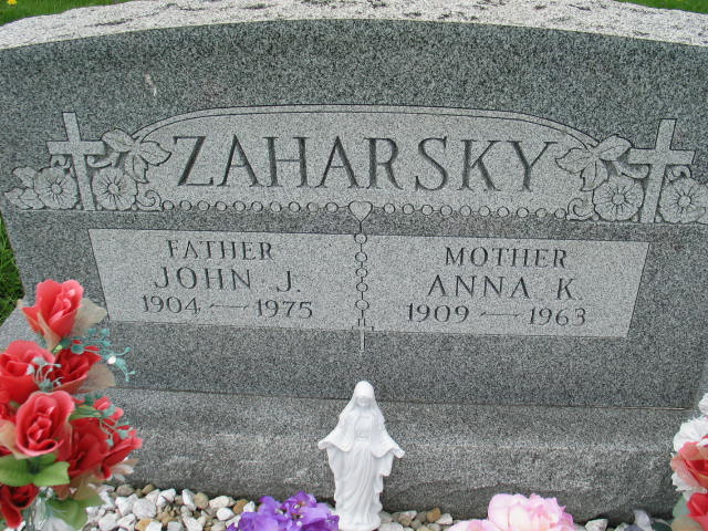 John J. and Anna K. Zaharsky