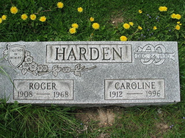 Roger and Caroline Harden